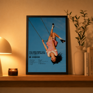 Cuadro Decorativo Olivia Rodrigo - You seem pretty sad 02 - A3 30x40