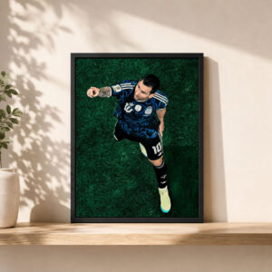 Cuadro Lionel Messi - Mundial 2026 03 - A3 30x40 Cm