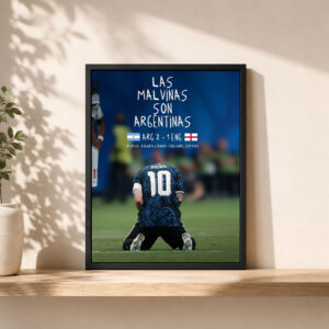 Cuadro Lionel Messi - Mundial 2026 05 - A3 30x40 Cm