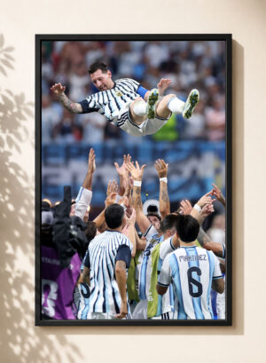 Cuadro Decorativo Lionel Messi 06 - Tamaño A3 30x40 Cm