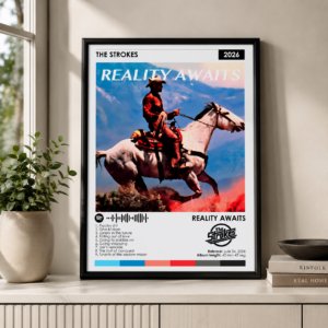 Cuadro The Strokes - Reality Awaits - A3 30x40 cm