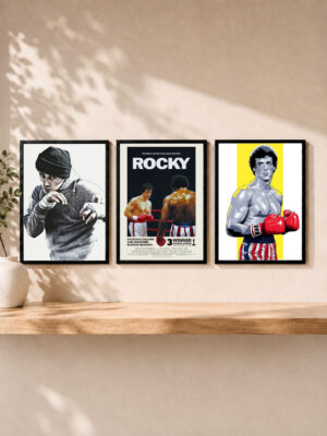 Set triptico cine - Rocky