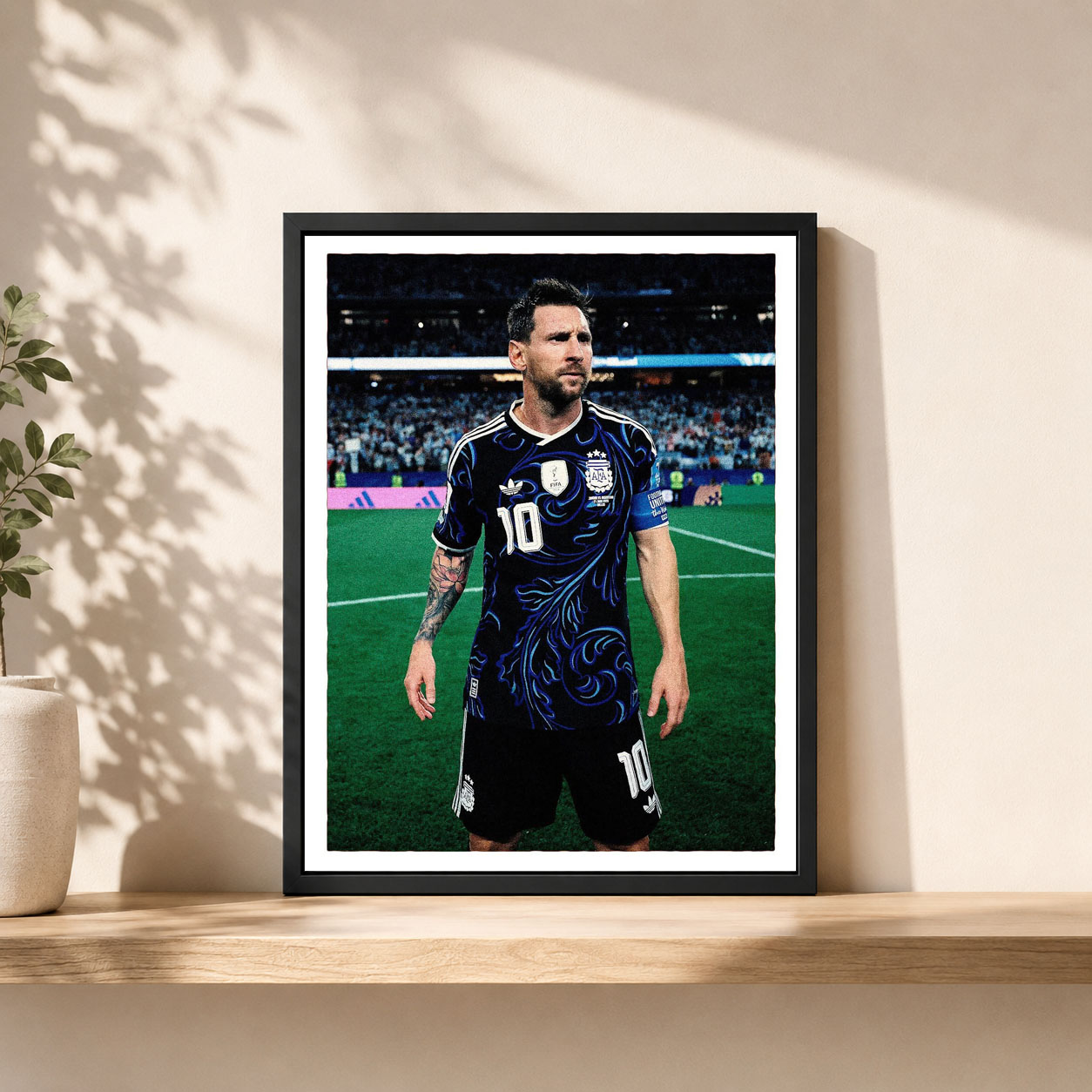 Cuadro Lionel Messi - Mundial 2026 vs Inglaterra